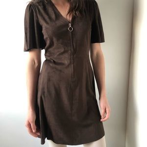 Mango Suede Dress